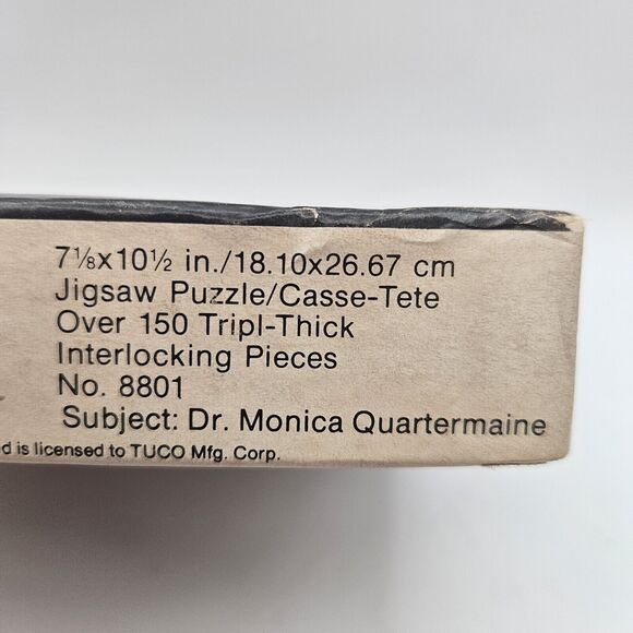 VTG General Hospital Leslie Charleson Puzzle Dr Monica Quartermaine TUCO 150 Pcs - Picture 7 of 12